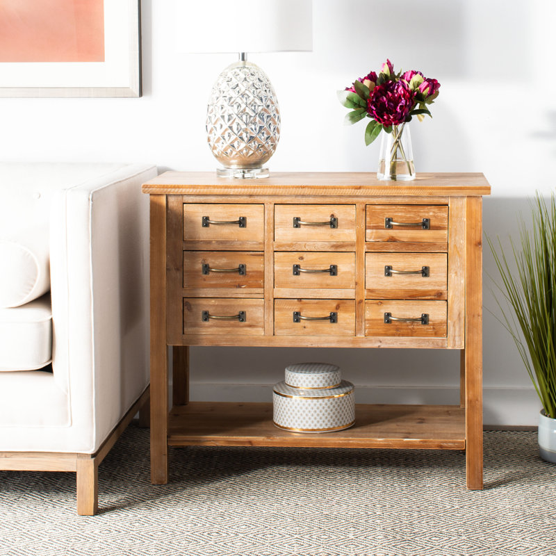 Gracie Oaks Kishor 9 Drawer Apothecary Accent Chest Reviews Wayfair